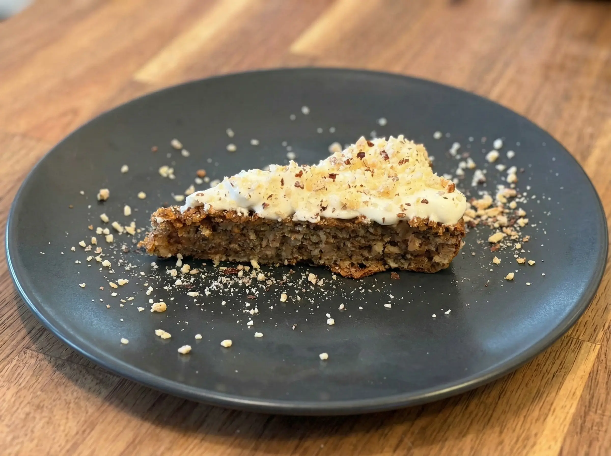 Carrot cake healthy à l'avoine