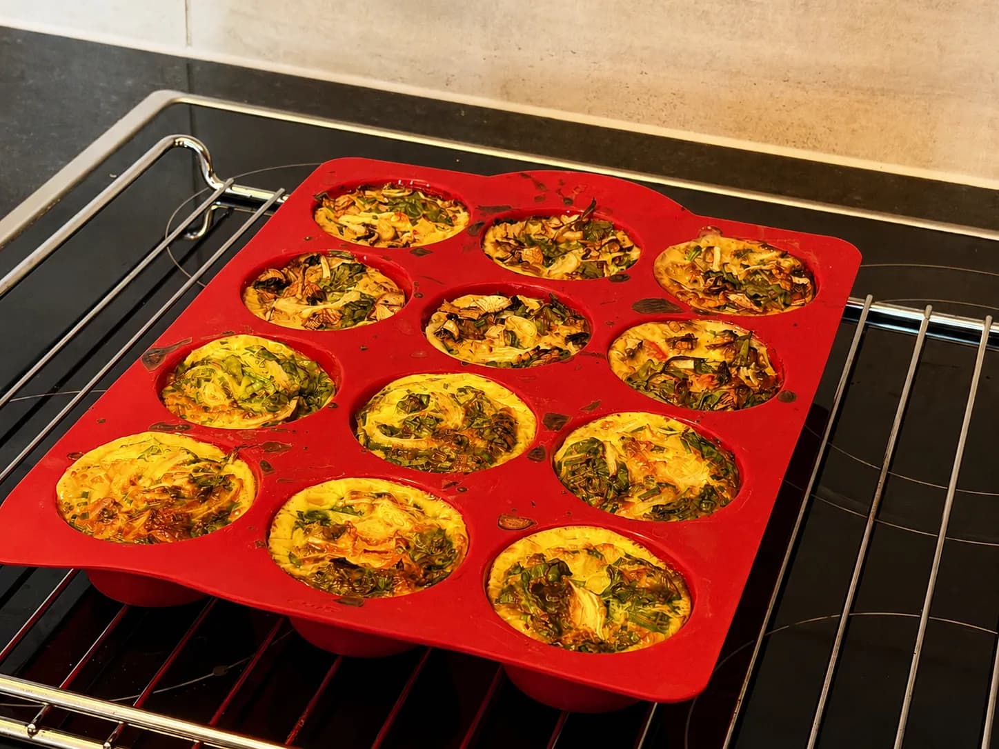 Muffins salés aux oeufs
